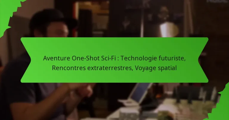 Aventure One-Shot Sci-Fi : Technologie futuriste, Rencontres extraterrestres, Voyage spatial
